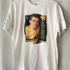 NSYNC JC Chasez Photo T-Shirt Boy Band Pop Music Graphic Fan Tee 05